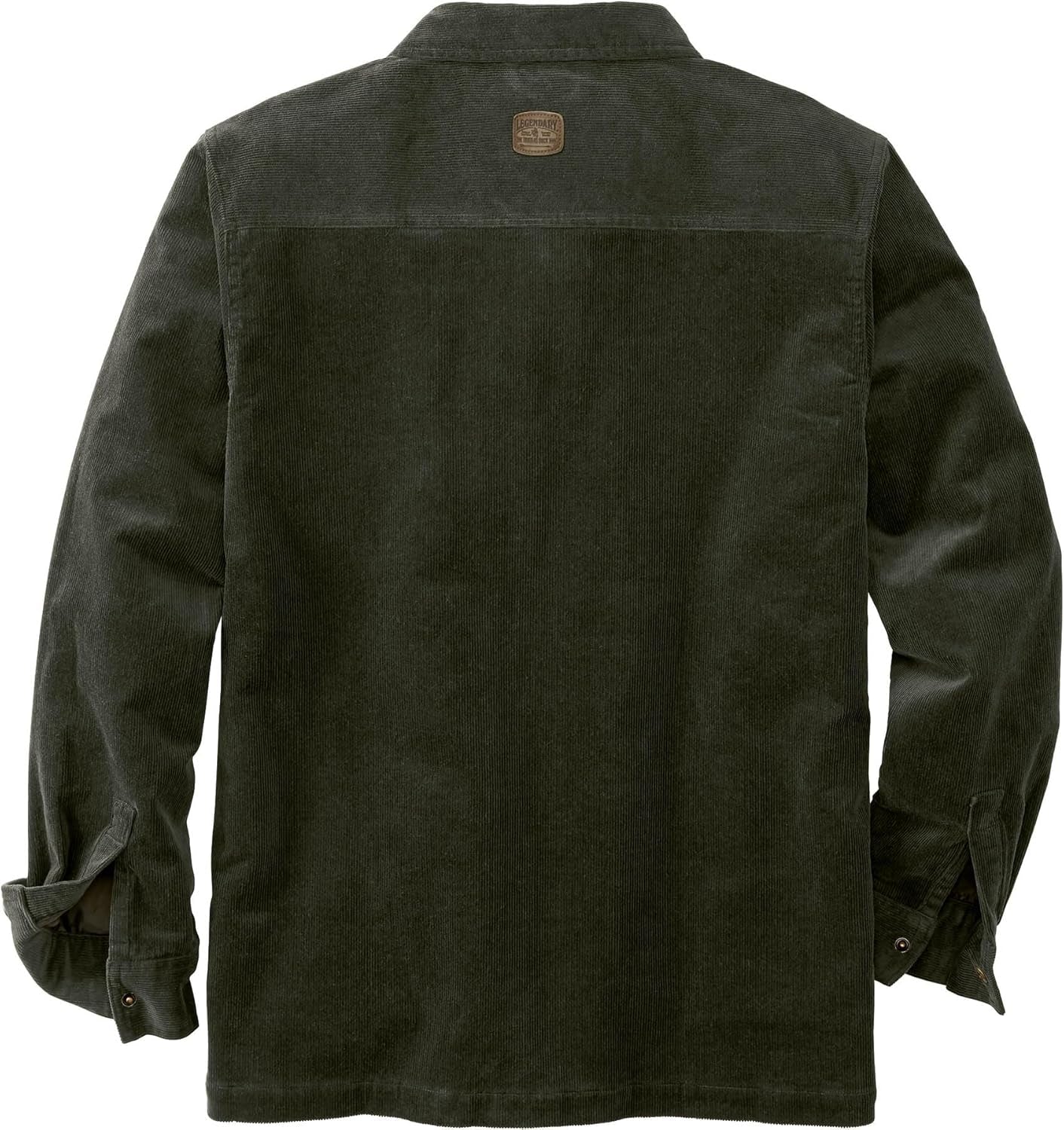 Men'S Tough as Buck Flannel Lined Corduroy Shirt Jacket