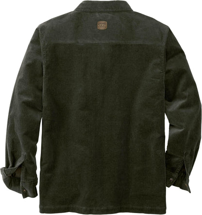 Men'S Tough as Buck Flannel Lined Corduroy Shirt Jacket